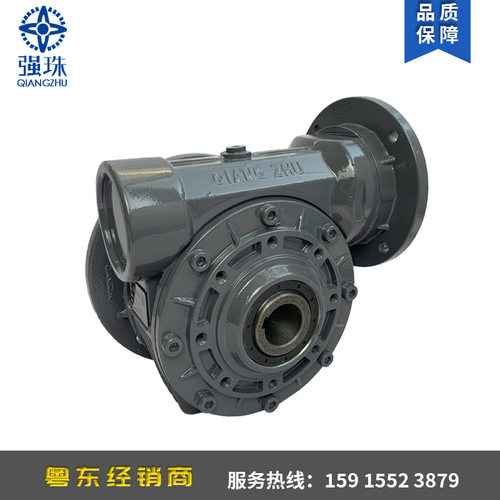 强珠qiangzhu珠江vf蜗轮减速机vf72-fc1/fc2-30滚轮架