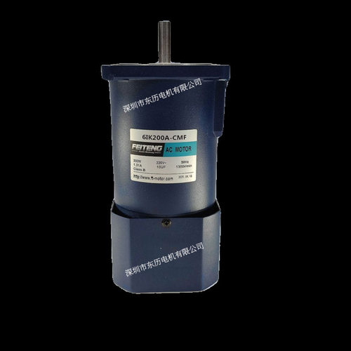 FEITENG飞腾电机6IK200A-CMF AC MOTOR单相刹车马达220V 200W现货