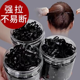 橡皮筋女扎头发的发圈不易断耐用一次性简约小皮套大人绑头发胶圈