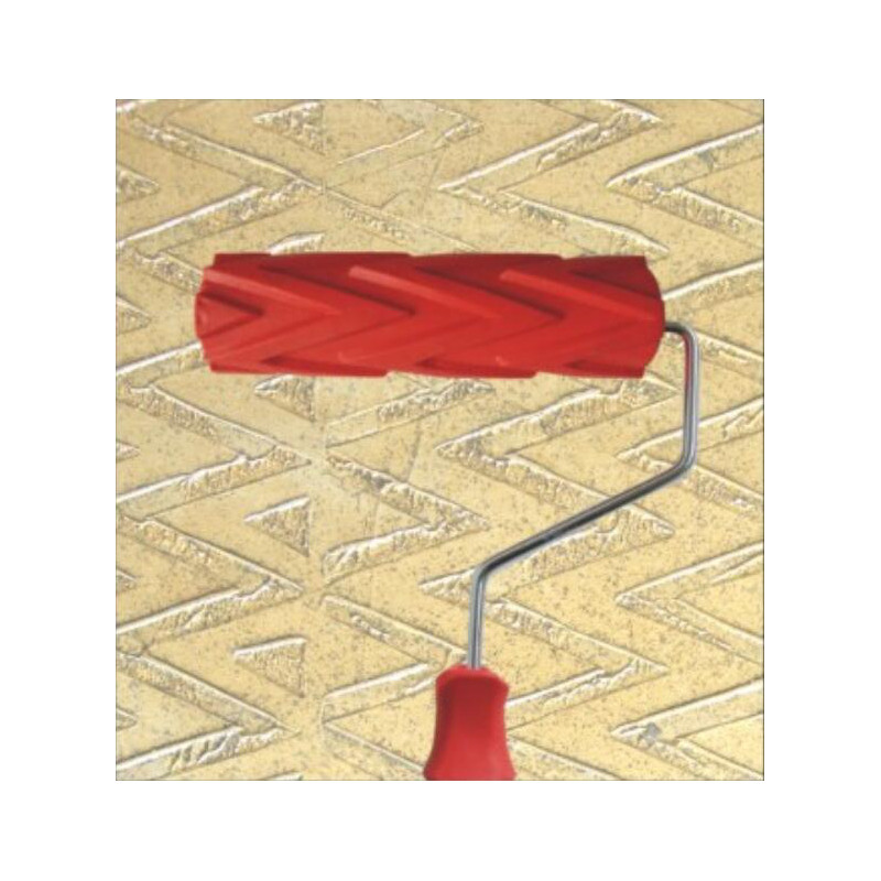 7寸肌理漆压花滚筒硅藻泥工具艺术漆工具肌理壁膜压花滚筒154t