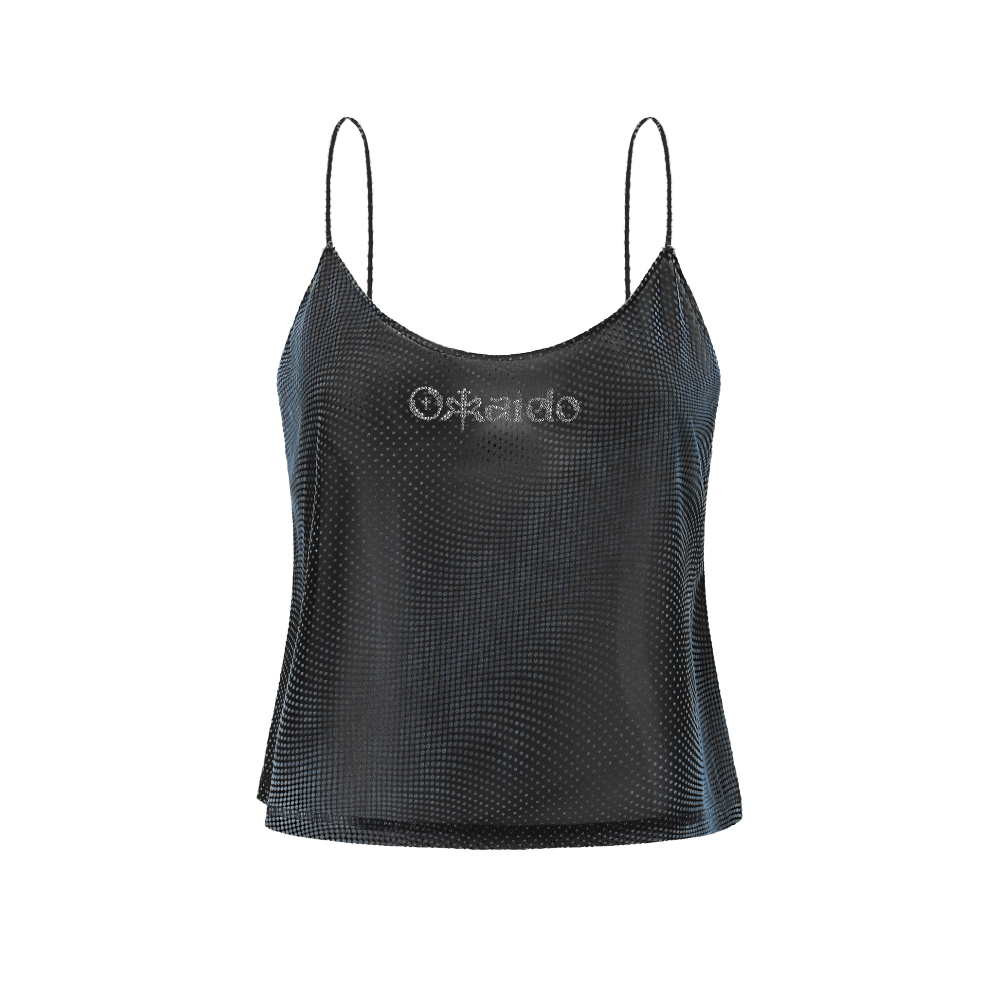 Dot Top           植绒波点吊带