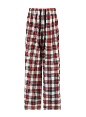 Plaid Trousers法兰绒格纹长裤