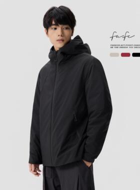 FAFC冬季90白鹅绒防寒加厚保暖户外休闲登山防泼水羽绒服外套男潮