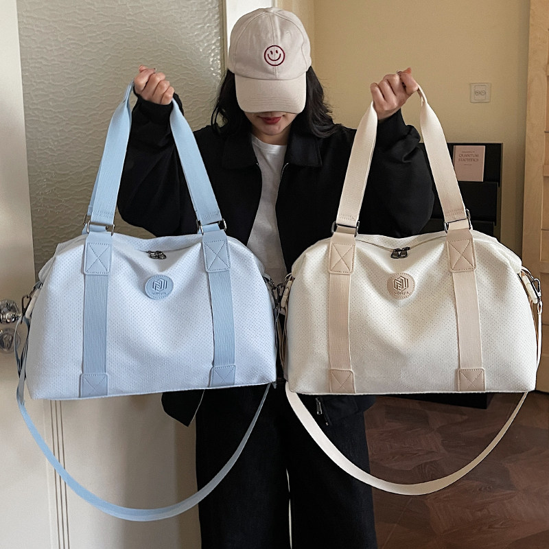 大容量装衣服行李包手提旅游短途出差旅行包健身包轻便待产收纳包