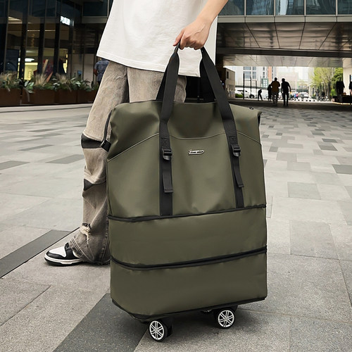 万向轮旅行包可拆卸带滑轮收纳包