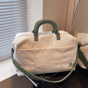 新款 轻便大容量旅行包男女手提运动健身包旅游出差登机收纳行李袋