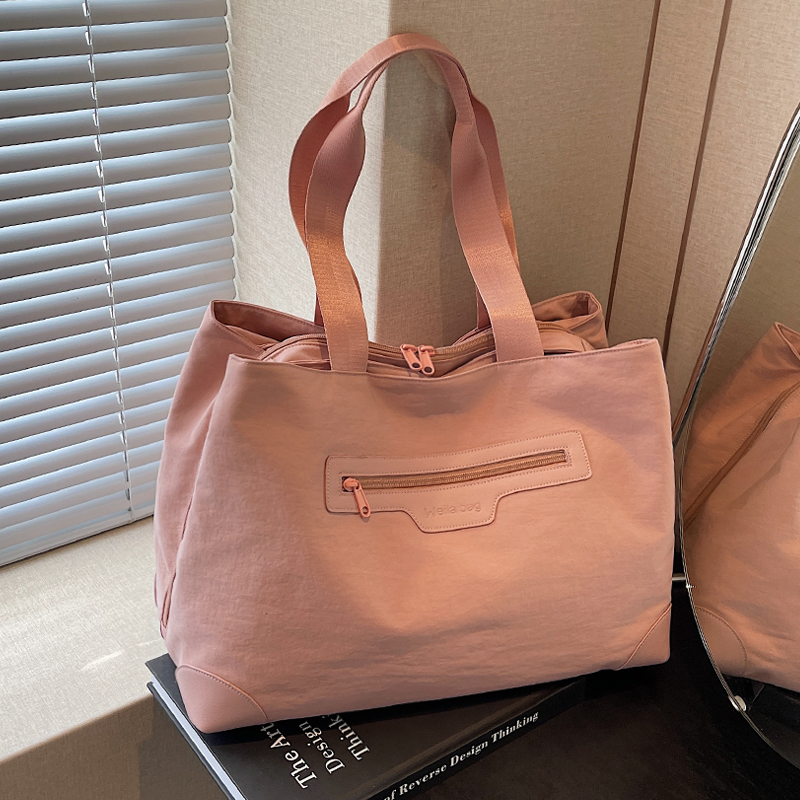 短途时尚轻便旅行包女手提大容量多隔层收纳行李包防水运动健身包