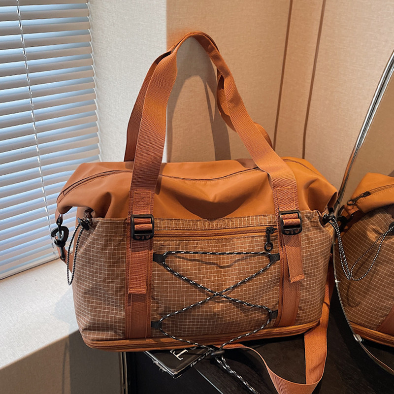 大容量旅行包男女手提斜挎包轻便短途出差登机包运动健身包