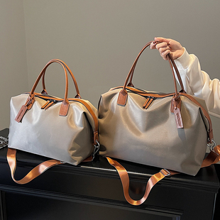 大容量手提时尚短途外出旅行包女收纳行李包健身包旅游轻便行李袋