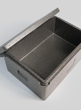 海斯迪克epp保温箱冷藏摆摊露营大容量泡沫箱50L内径O529*302*300