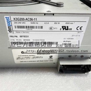 AC56 AD21 K3G200 68Y8205 68Y833 ACf56