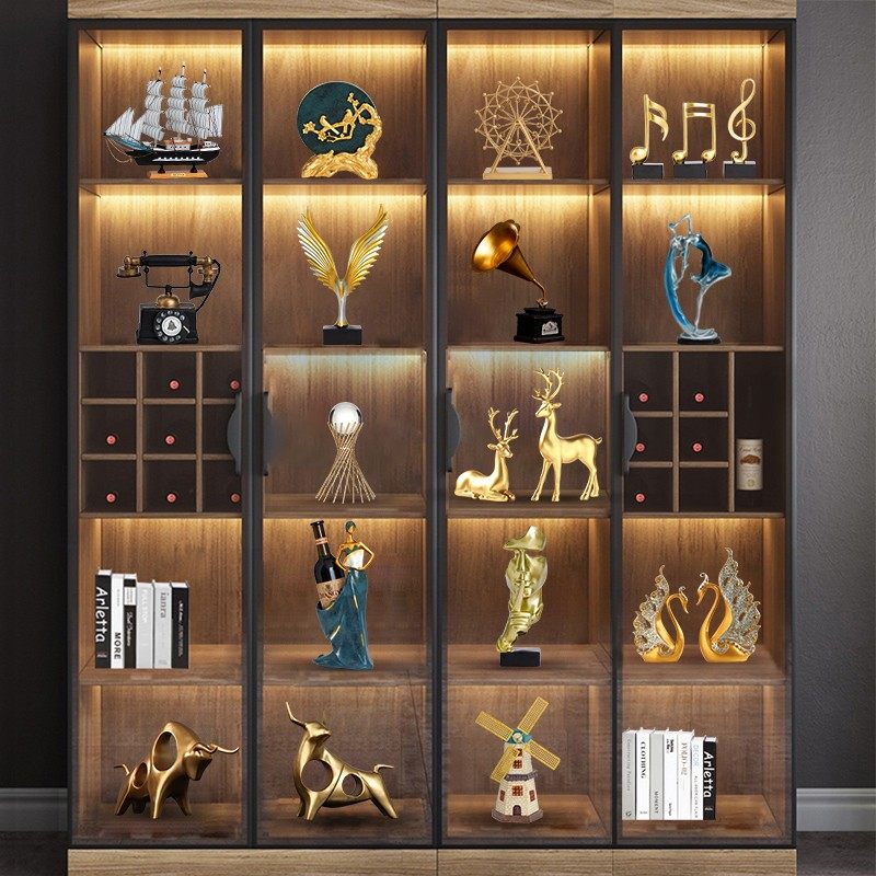 速发客厅酒柜装饰品摆件2021新款E玄关电视鞋柜轻奢高档高端大气,家居饰品,流水摆件,淘宝优惠券,粉丝福利购,淘宝优惠卷