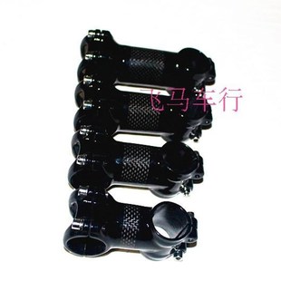 2021新款 31.8 包碳把立 110M 无标半碳纤维自行车轻量w级立管