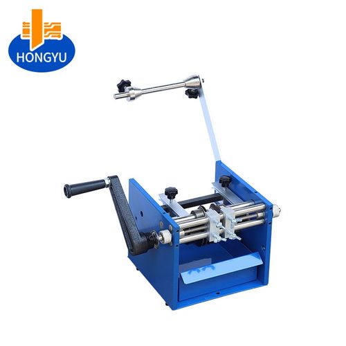 厂家直供手摇立式电阻q成型机 管装晶体三极管送料振动盘成型机