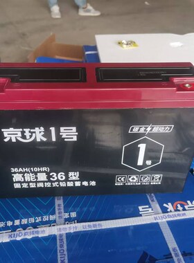京球1号蓄电池碳金超动力高能量36型z48V36AH/60V36AH电车用电瓶