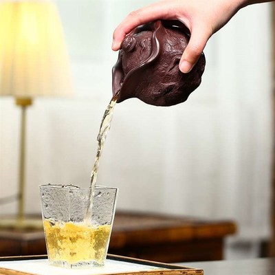 Yixing raw ore handmade purple mud purple sand for spYring f