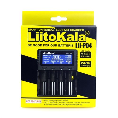 Liitokala Lii-100 Lii-202 Lii-402 Lii-PD4 LCD BatterXy Charg