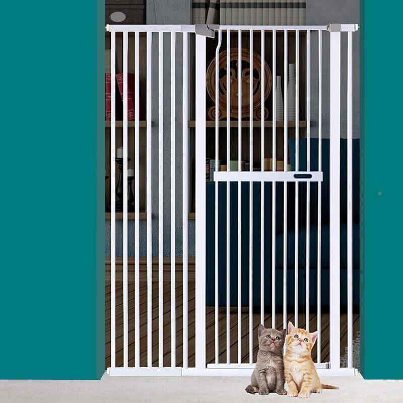 猫笼可拆门卸g免打猫栏门档栅孔栏楼门梯口厨房隔离护栏猫来旺咪