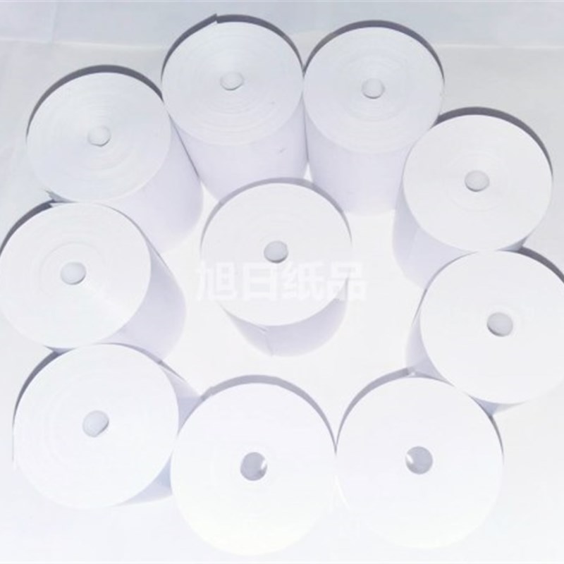 热敏收银纸57x50无管芯电脑收款打J印纸美团打印纸超市小票纸