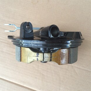 适用雅马哈YB125天骐JYM125 3前H刹车鼓盖古盖带刹车片米表齿黑色