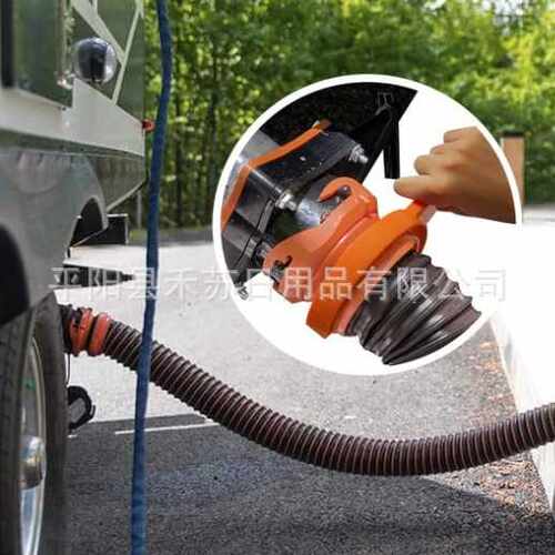 RV房车下水道污水软管连接扳手RV Sewer Hose Wrench多功能工具