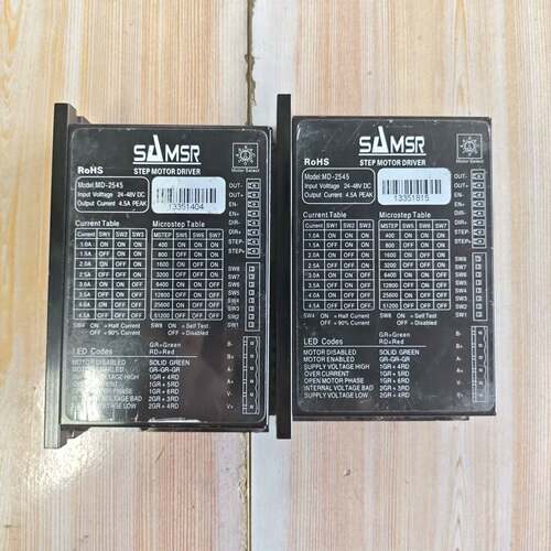 可维修山社SAMSR步进驱动器MD-2545，实物拍摄，输入电压2议价