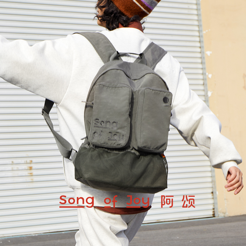 SONGOFJOY/阿颂情侣轻量双肩包