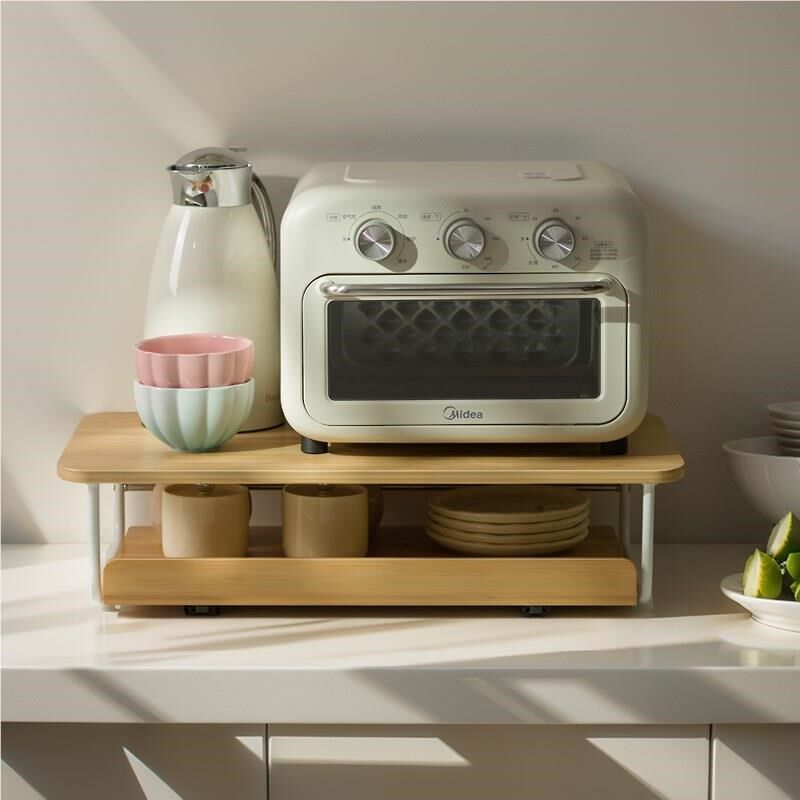 新02743款厨置物架抽架拉架微A波炉子面烤箱电饭煲碗房碟调料收纳