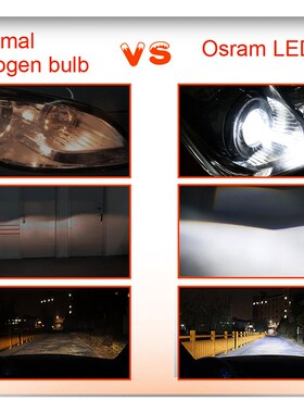 Car LEDd driving Headlight 9012 HIR2 H1 H7 H4 HB2 9003 9005