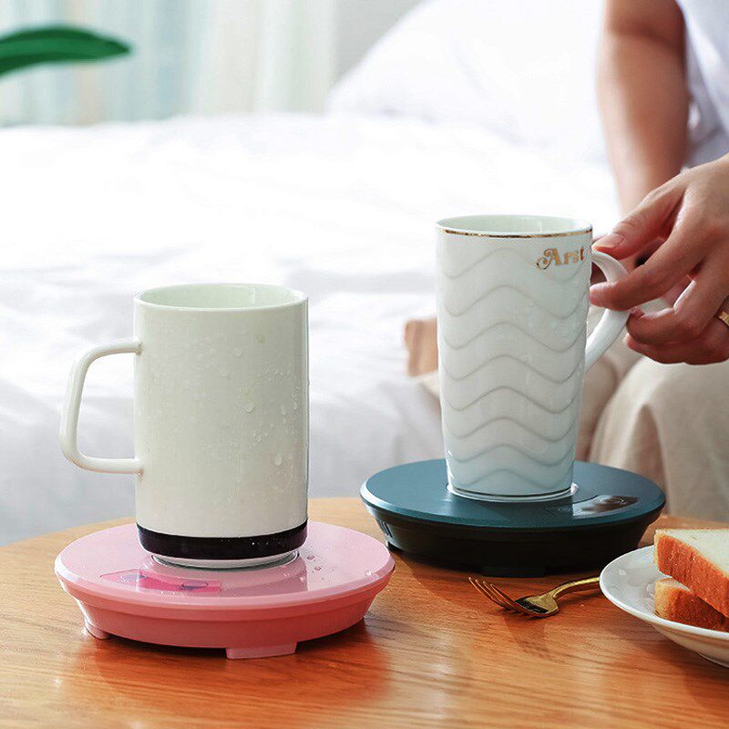 快速加热保温杯垫usb制冷两用办公F室学生宿舍冷暖水杯碟便携底座