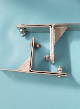 adss光缆角钢塔直线p紧固件  Q235热镀锌扁铁紧固卡箍 光缆金具