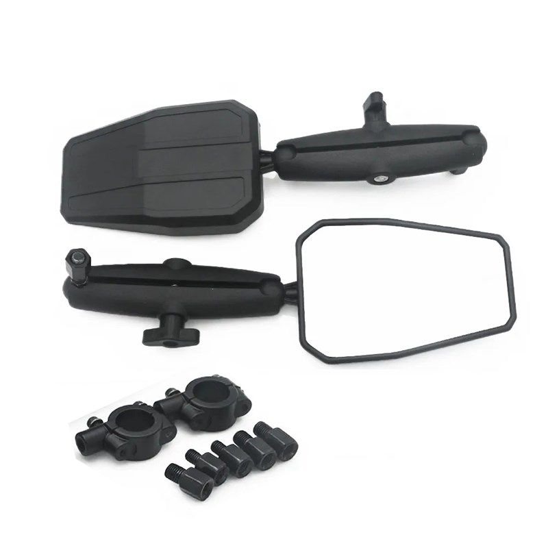 适用春风450MT/800MT拉力车型折叠反J光镜3C大视野改装西风后视镜