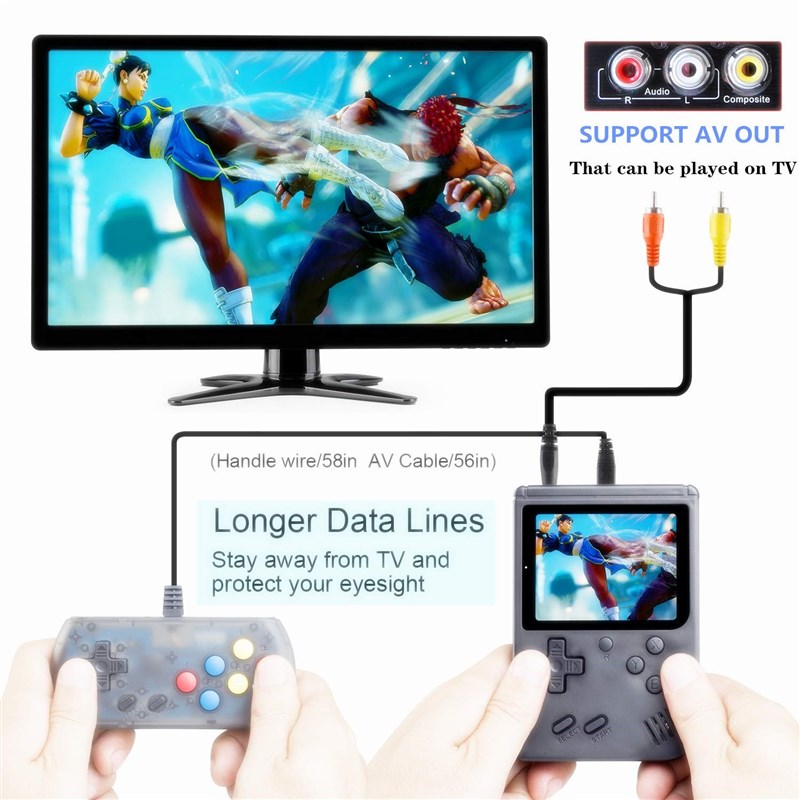 children mini boy video uhandheld game 168 in 1 players cons