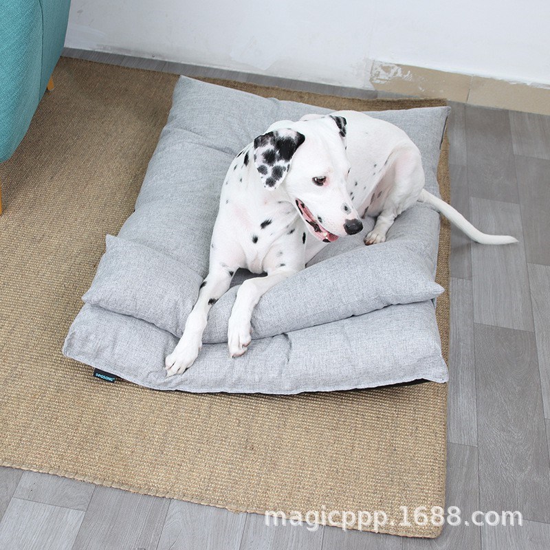 狗垫子秋冬款大型犬睡垫可拆洗耐咬狗G窝宠物睡觉用垫狗狗冬天保