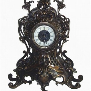 欧式 家居 古典铸铜仿古钟表仿古董机E械座钟别墅会所客厅欧式