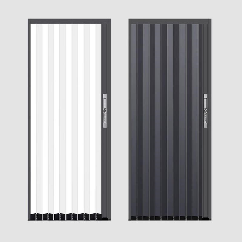 全铝合金折叠门推拉门隐形防火隔热空H调房隔断门厨房卫生间卧室