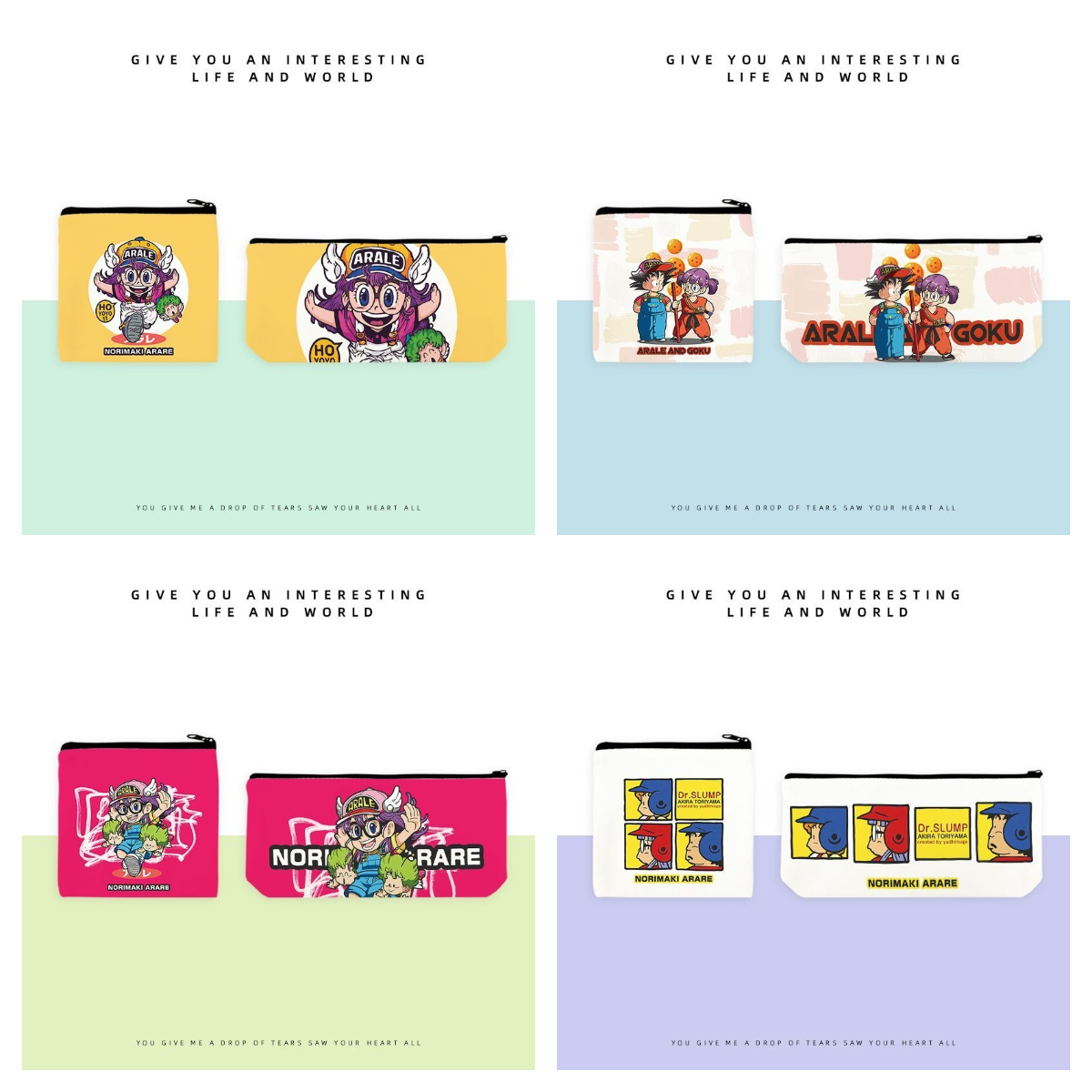 卡通动漫IQ博士时尚潮流迷你拉链包学生零钱包便携收纳包耳机包