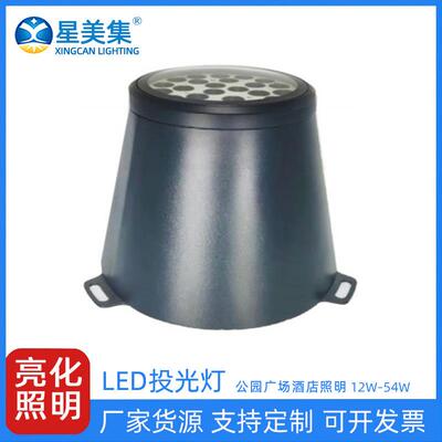 工程大功率公园花园庭院景观灯防水草坪灯12W18W24W36W54W