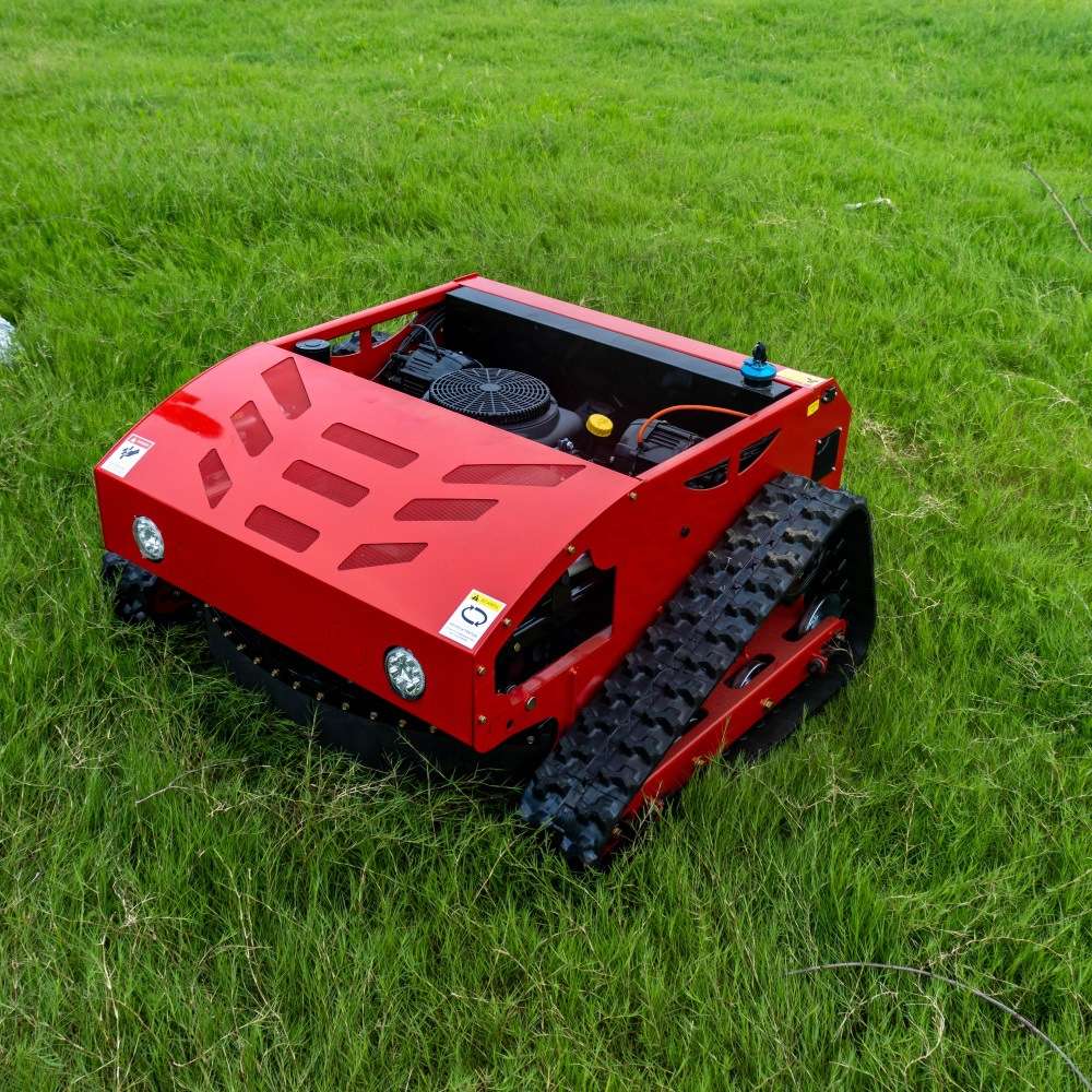 源头厂家遥控割草机 Robotic Lawnmower HT800履带式农用除草机