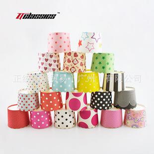 Muffin耐高温机制杯B款特小号/小号/中号马芬杯马芬小蛋糕纸杯托