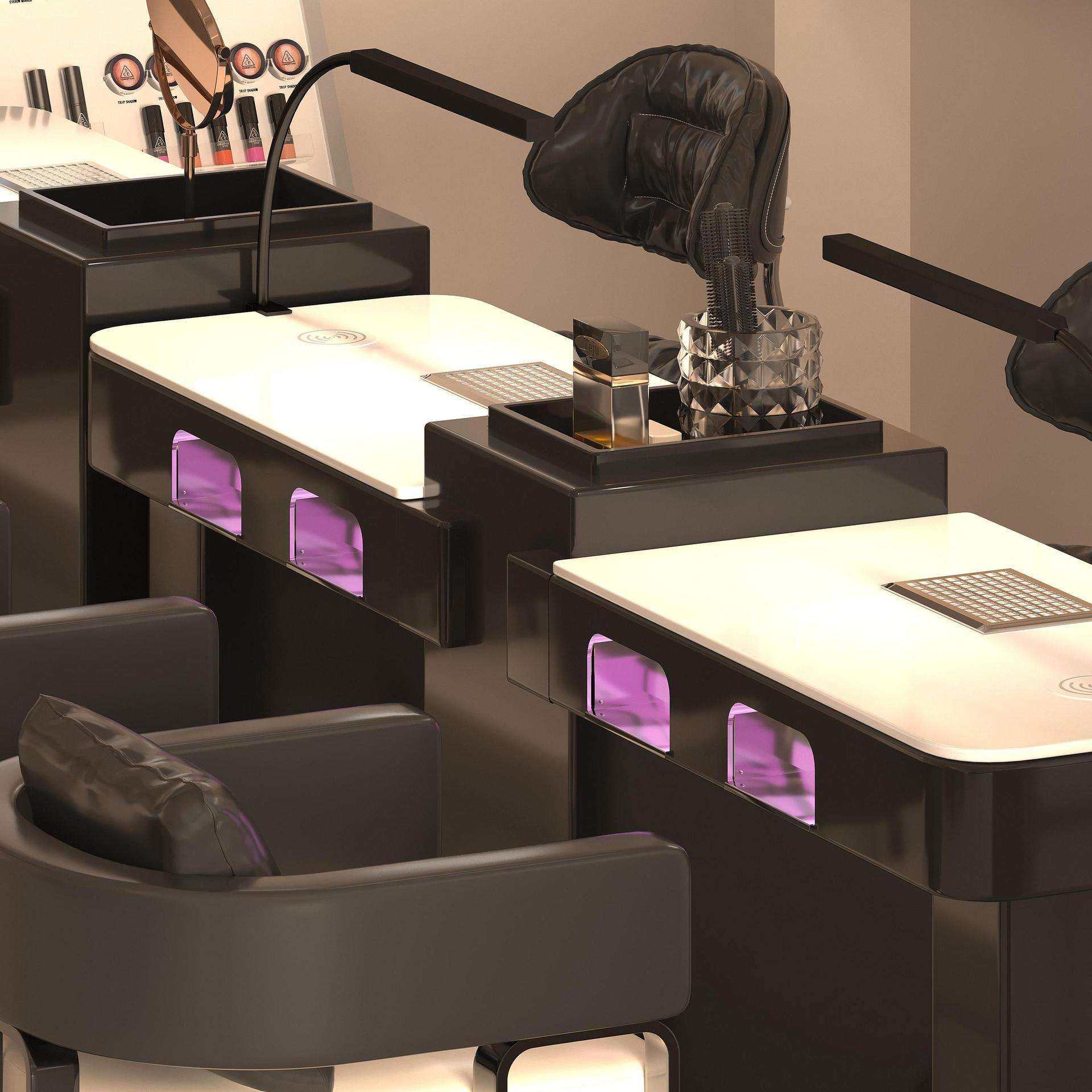 M1美甲桌椅套装大功率多人位吸尘器带烤灯组合,机械设备,橡胶设备,淘宝优惠券,粉丝福利购,淘宝优惠卷