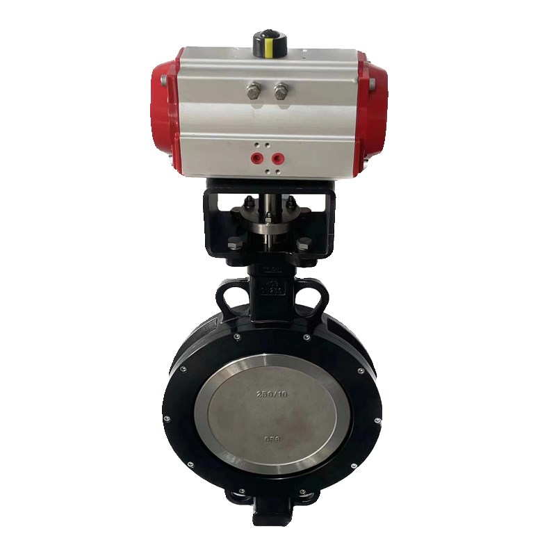 D672F气动对夹式双偏心蝶阀D972电动对夹式双偏心蝶阀性能蝶阀