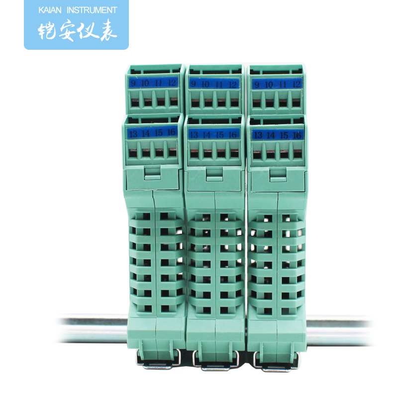 交流电流电压变送i器绿壳AC5A转4-20mA测单相电量一进入二出1000V