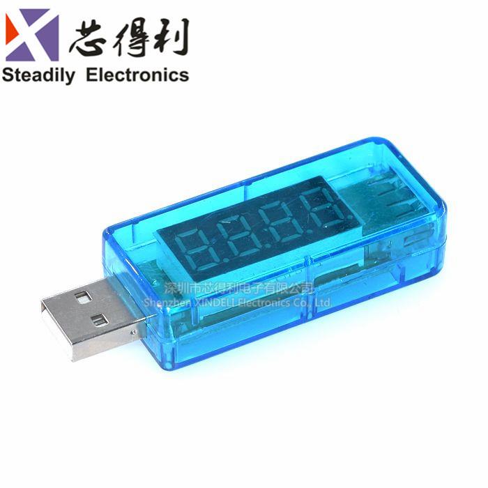 USB充电电流/电压测试仪 检测器 USB电压表 电流表 可检测USB设备