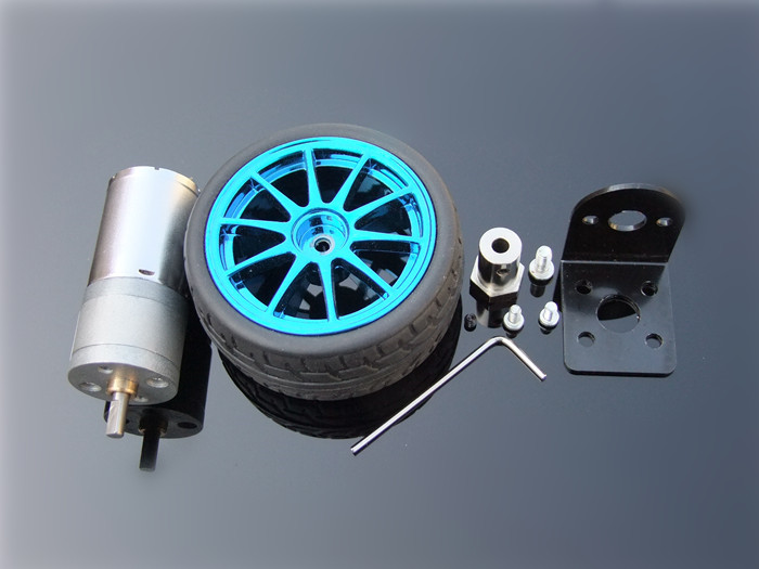 JGA25-370减速电机 马达 直流减速电机 智能车 机器人 金属齿轮