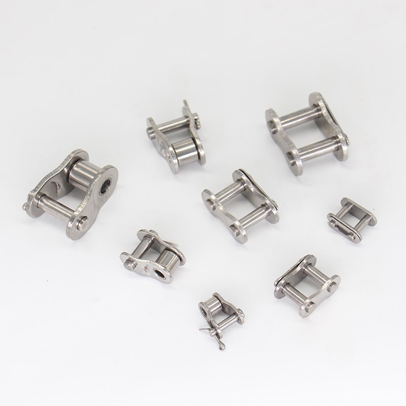 不锈钢链条接头 2 3 4 5 6分1寸25H 06B 06C 08B 08A10A10B12A16A