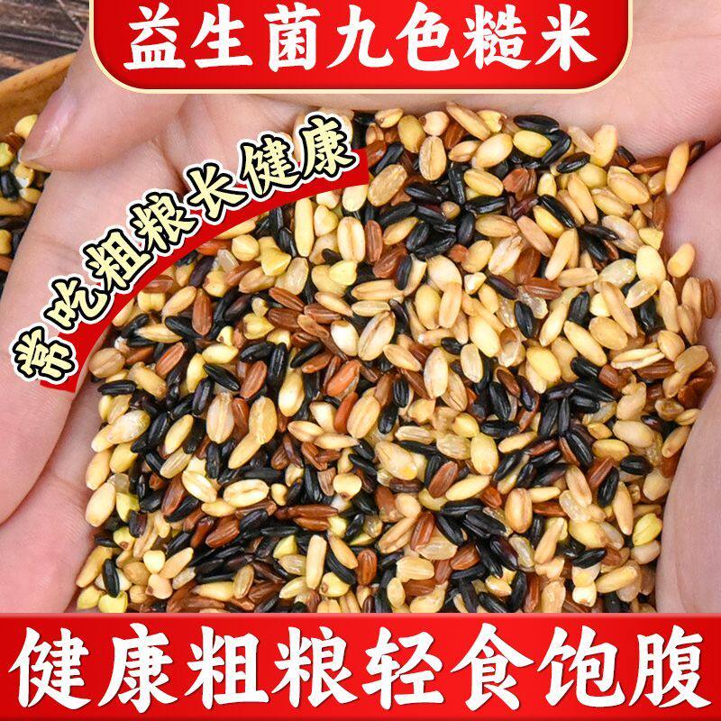 九色糙米饭健康粗粮杂粮米五谷杂粮健身孕妇主食可粥可饭当季新粮