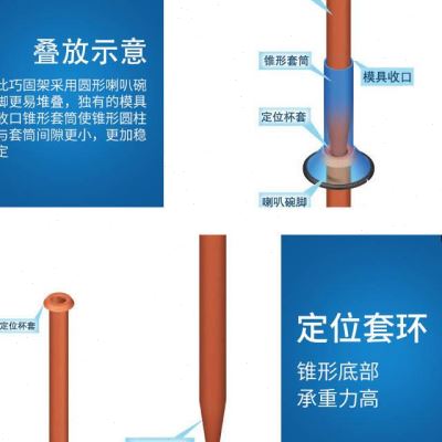 销A插管堆垛架定制堆叠巧固架仓库物料堆高货架广东冷库仓储-封面