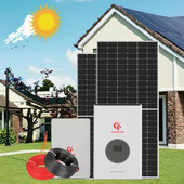 兰州新区1kw 太阳能发电机 1000w家用太阳能光伏发电系统