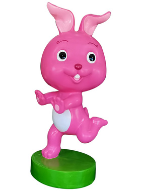 卡通12十二生肖全套动物落地雕塑小区H公园景观装饰小品幼儿园摆